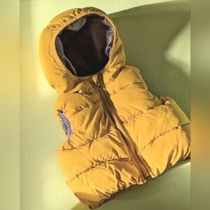 Baby GAP Yellow Puffer Jacket